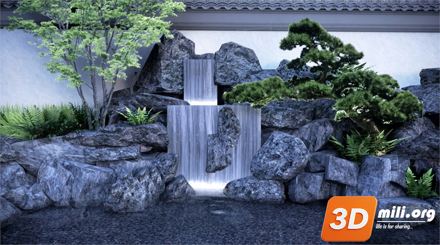 Rockery Skp Files
